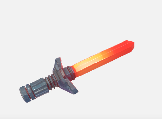 Miniatura 4 do modelo 3D Mini lightsaber