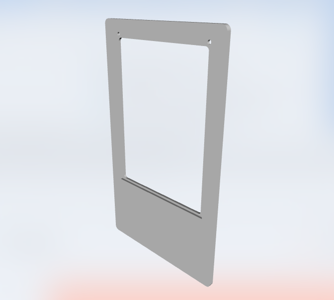 Miniatura 3 do modelo 3D button panel for boat