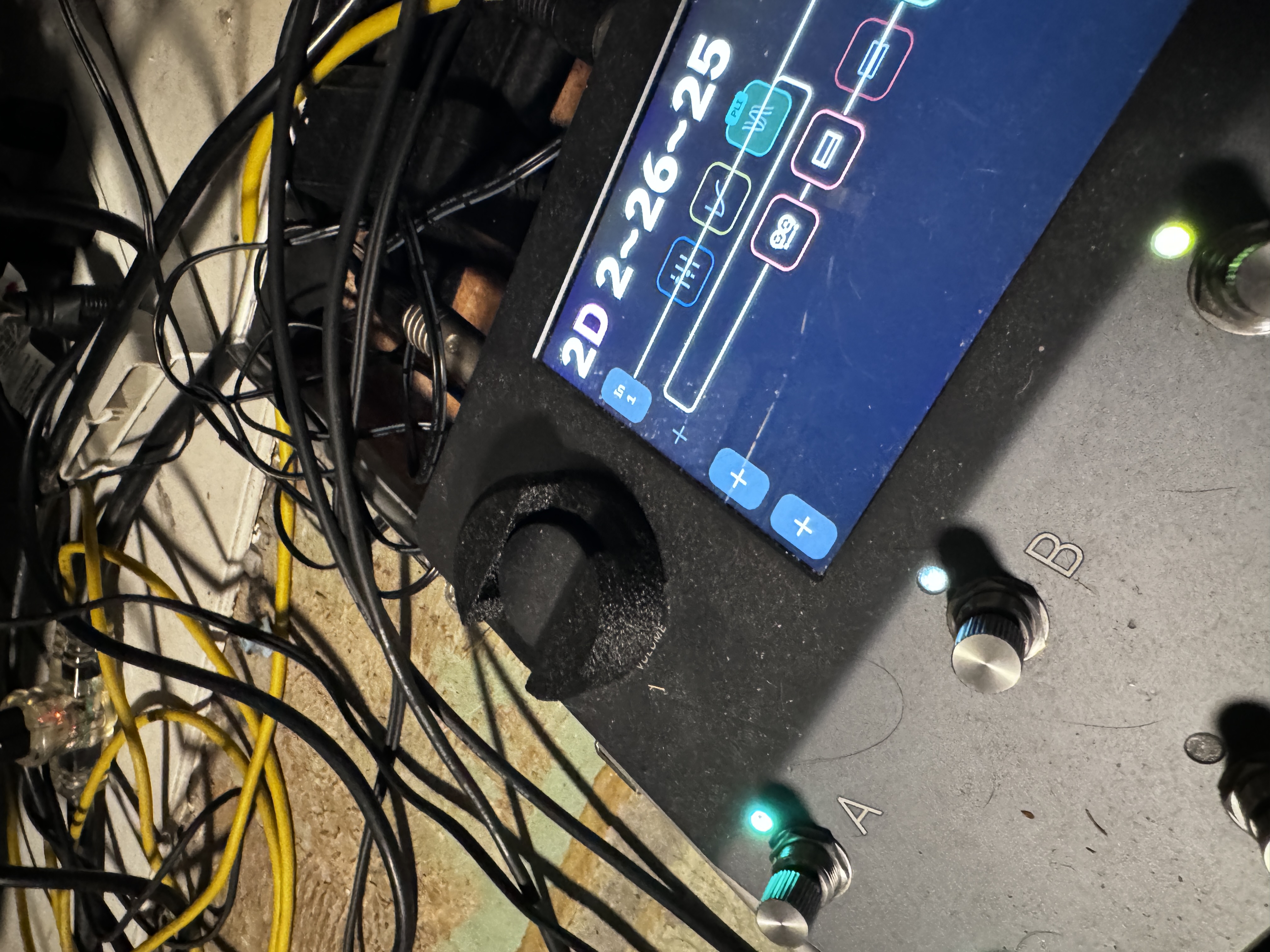 Quad Cortex Preset Switch and Volume Knob Protector