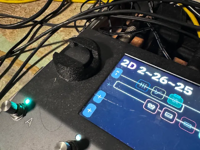 Quad Cortex Preset Switch and Volume Knob Protector