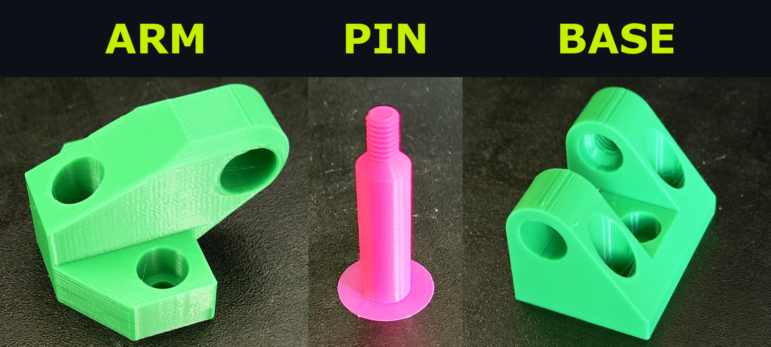 Miniatura 2 do modelo 3D Parametric Hinge R1C51
