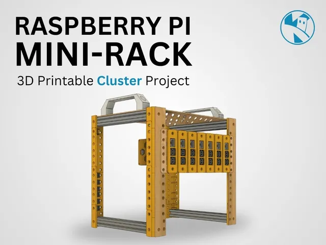 10" Mini-Rack for Raspberry Pi