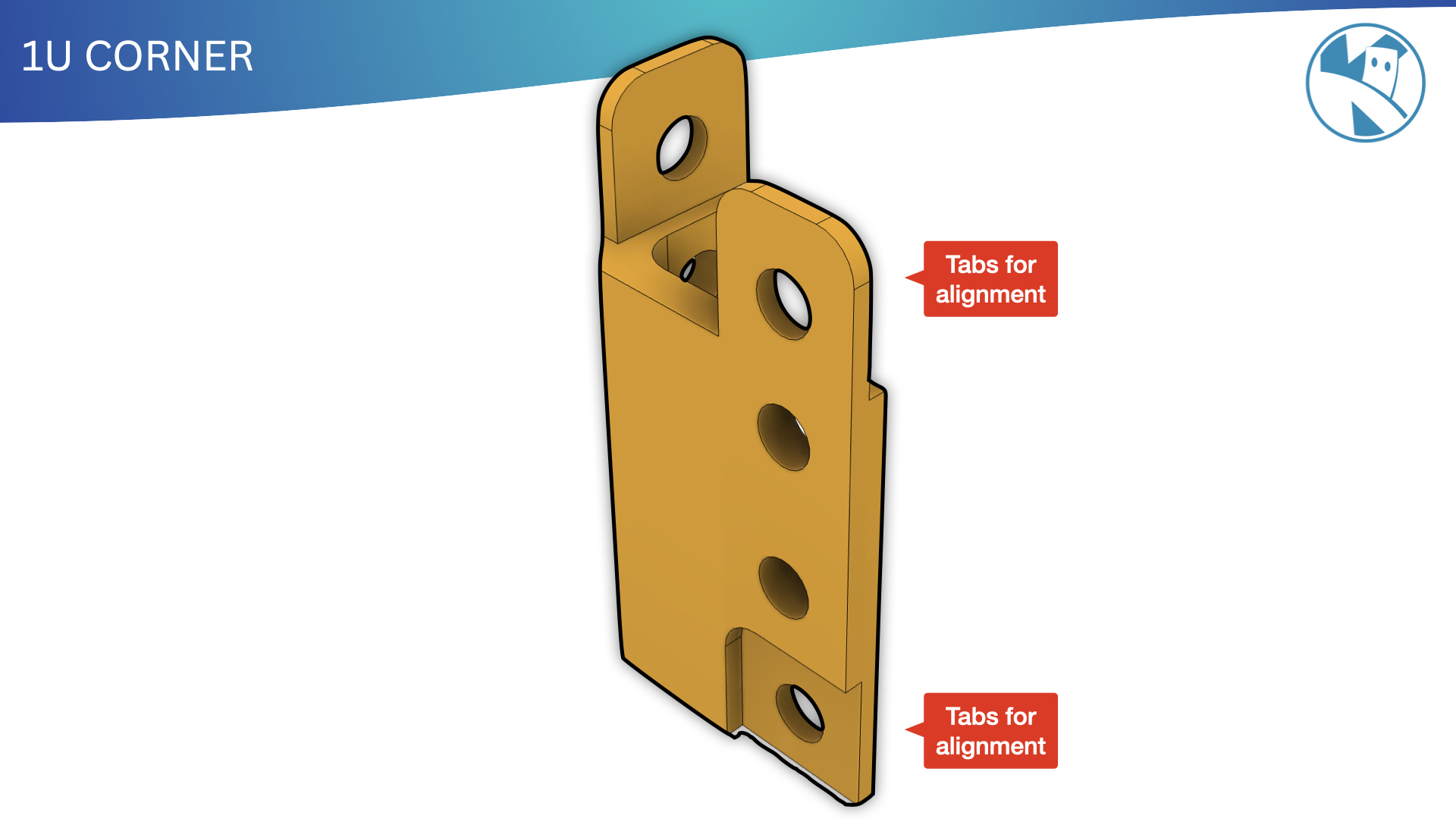 Miniatura 5 do modelo 3D 10" Mini-Rack for Raspberry Pi