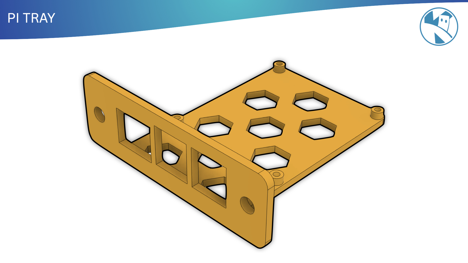Miniatura 12 do modelo 3D 10" Mini-Rack for Raspberry Pi