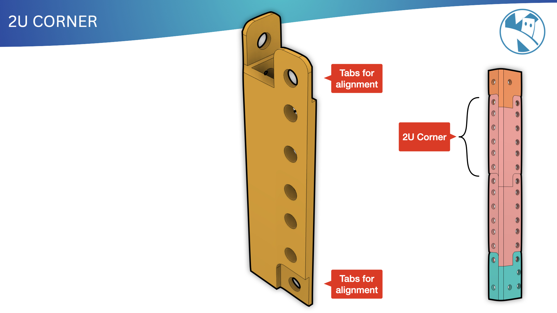Miniatura 9 do modelo 3D 10" Mini-Rack for Raspberry Pi