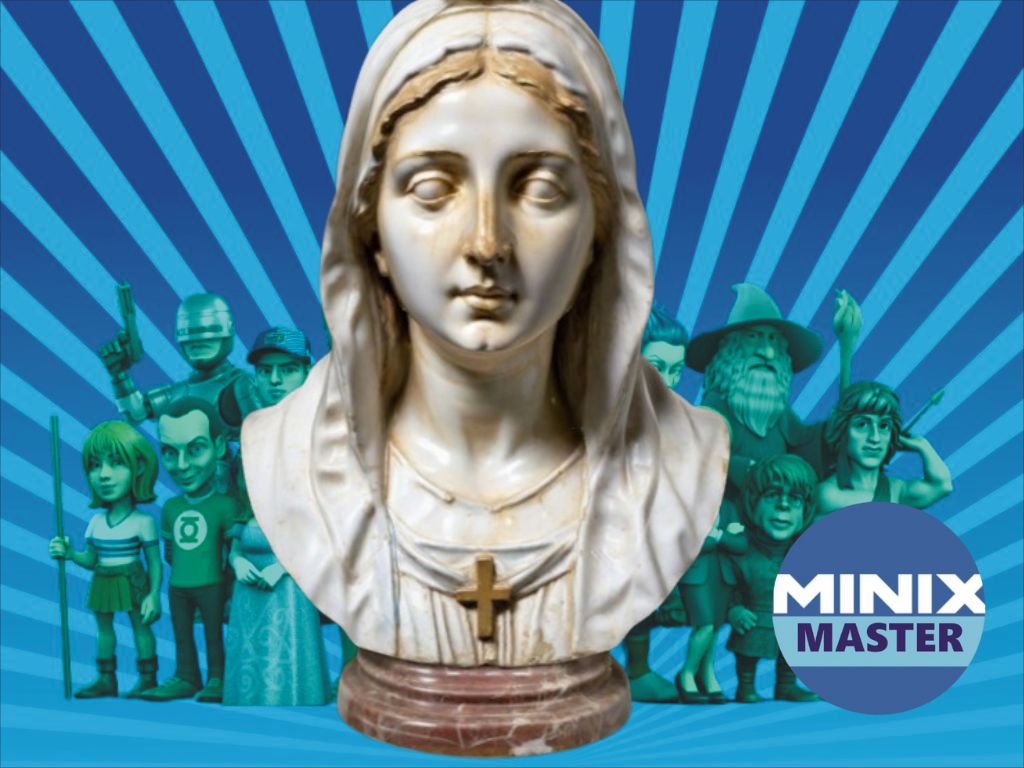 bust of virgin mary