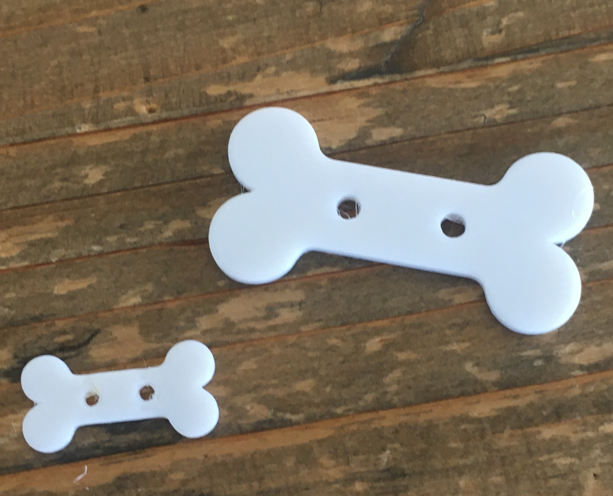 Dog Bone Button