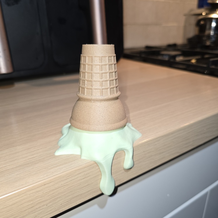 melting ice cream