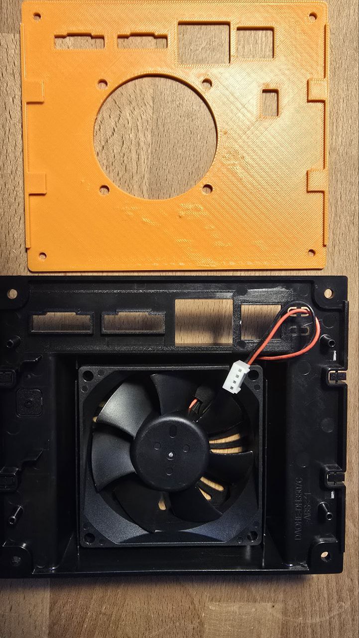 DAOHE DH-3507C back panel replacement for 60mm fan
