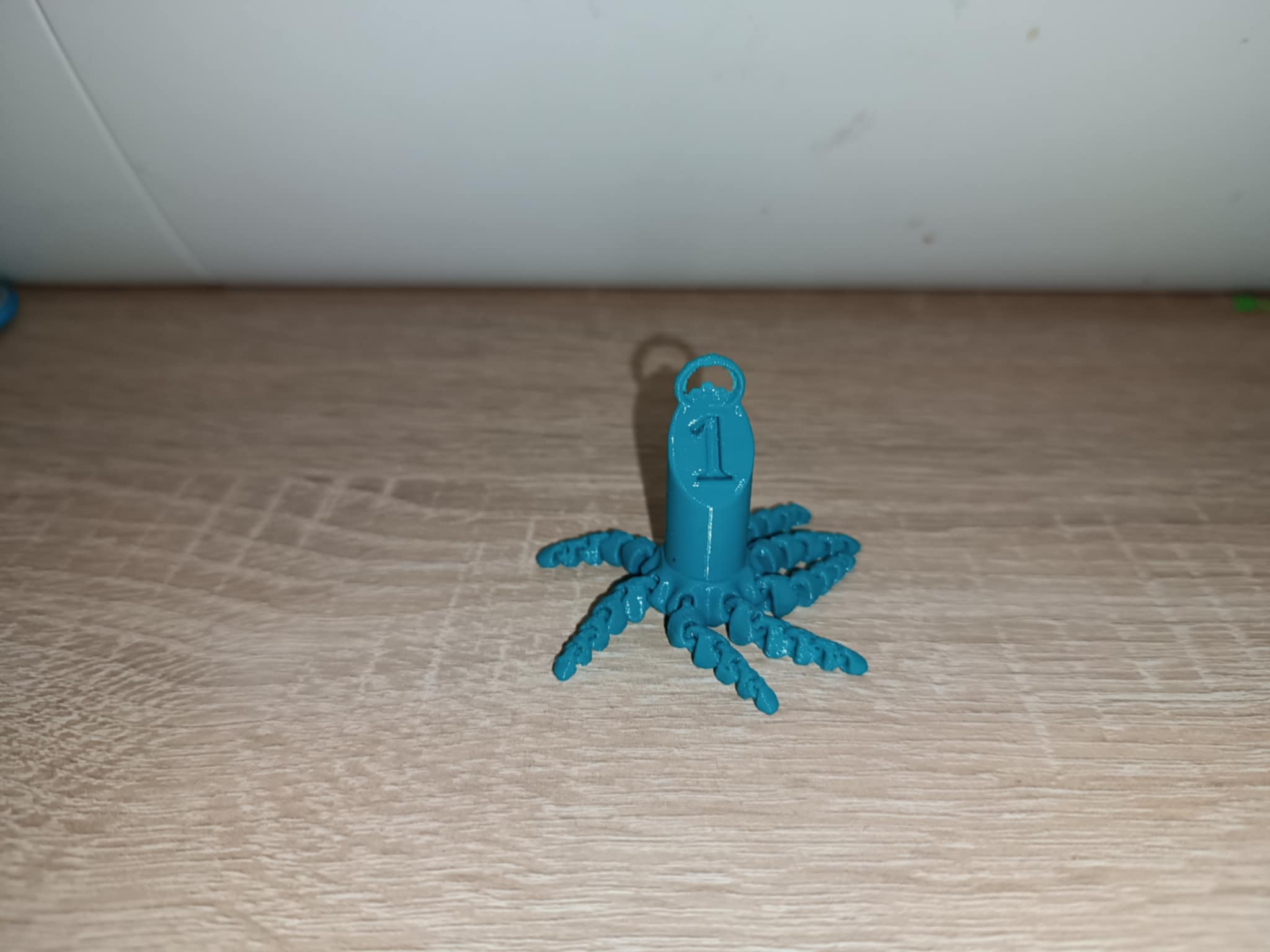 Molkky octopus 3D model thumbnail