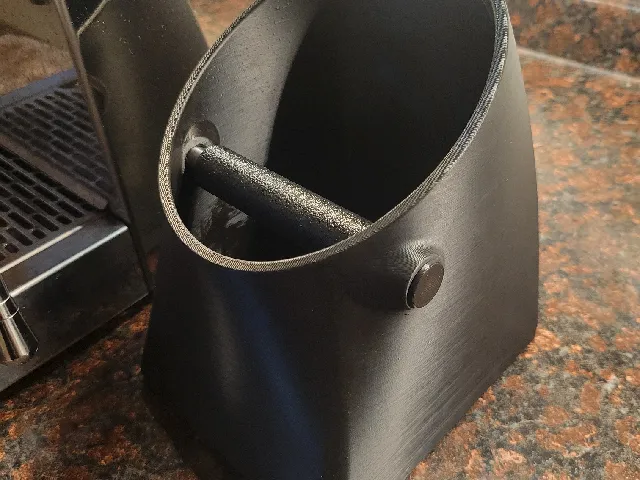 Fancy Espresso Knock Box - Puck Catcher