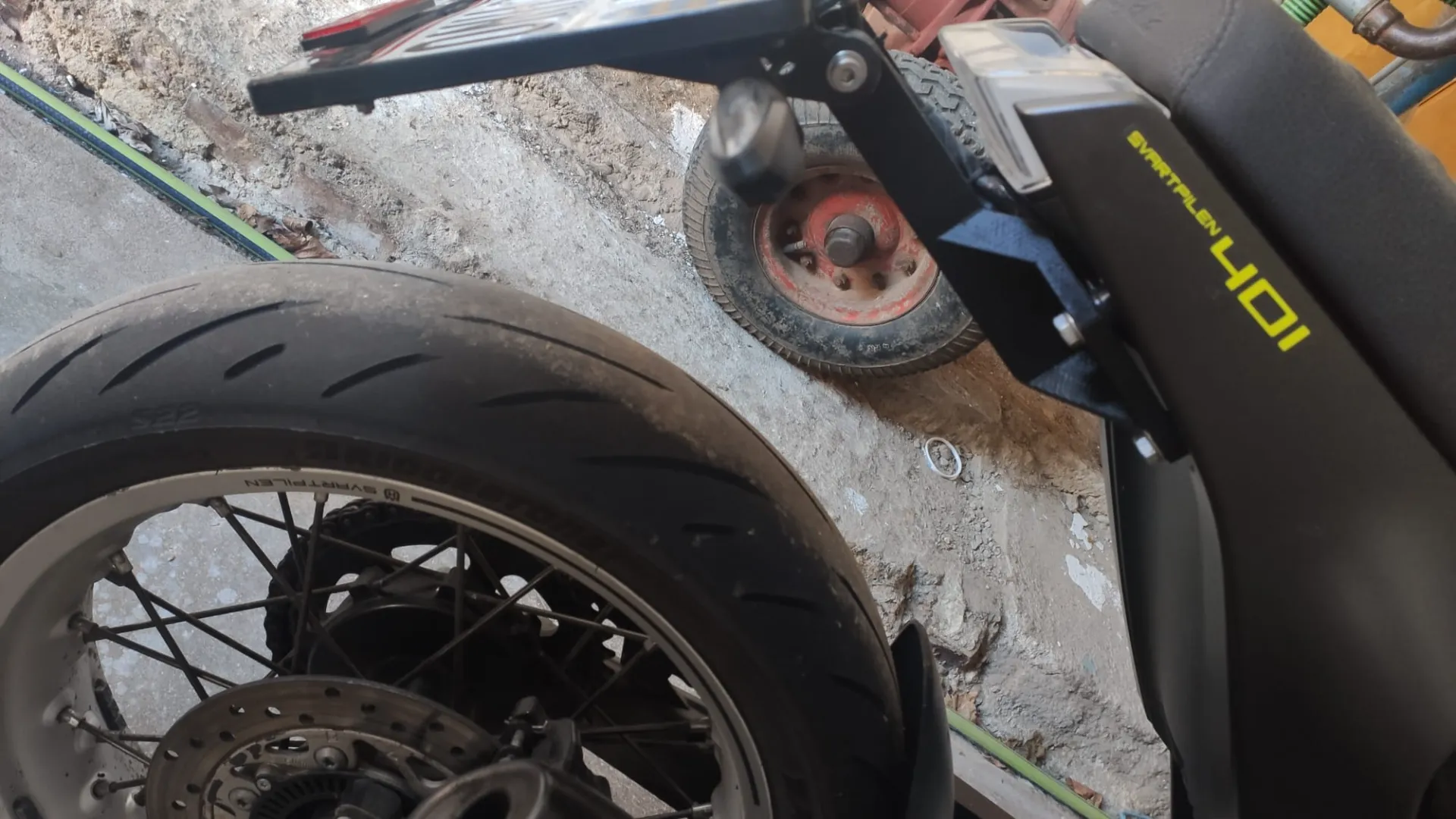 European Plate Holder for Husqvarna 401 2018
