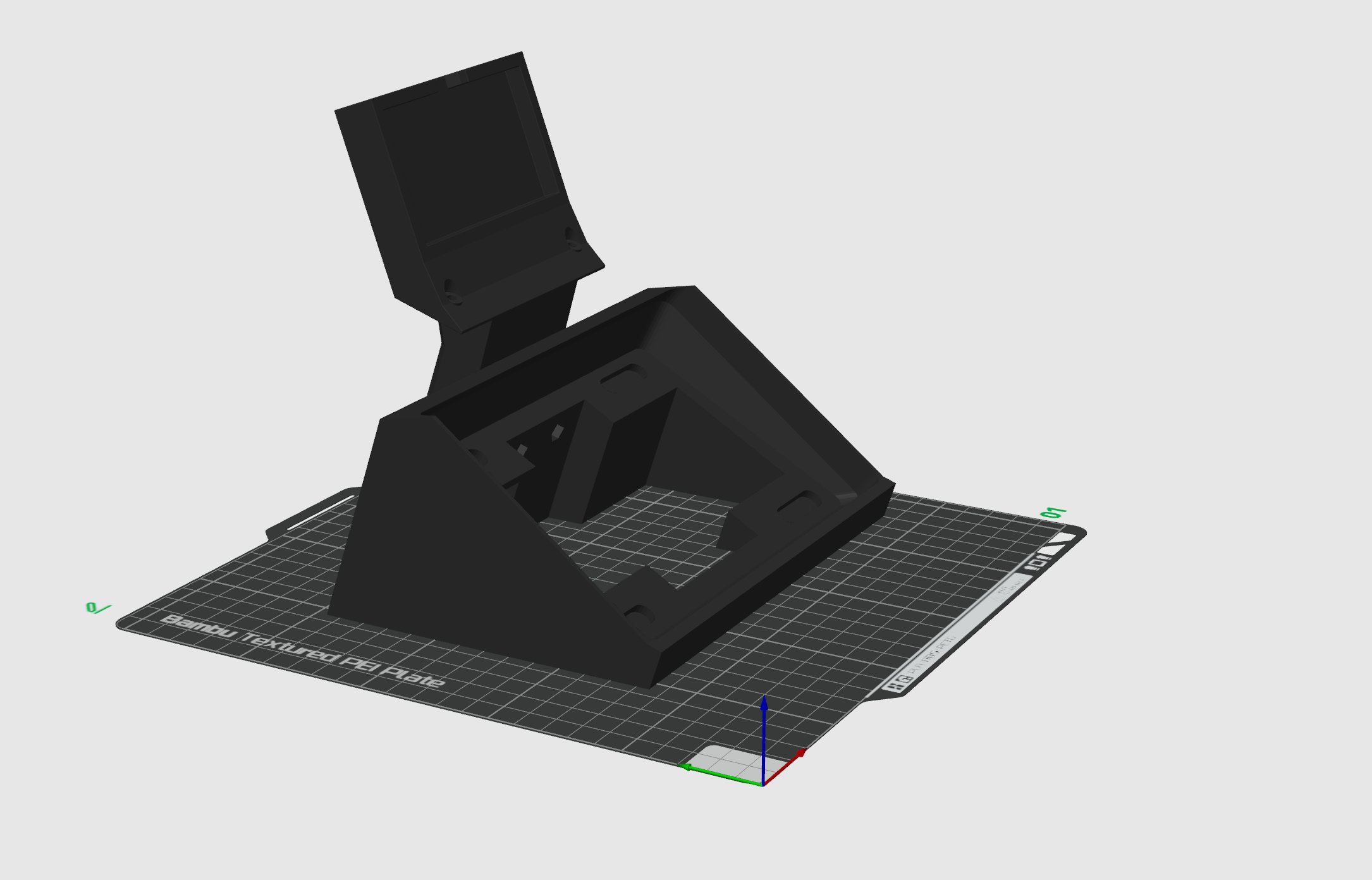 Stream Deck + Plus and XL combo stand (steeper Version)
