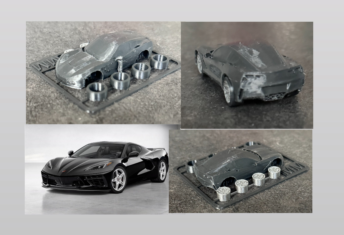 Chevrolet Corvette kit card
