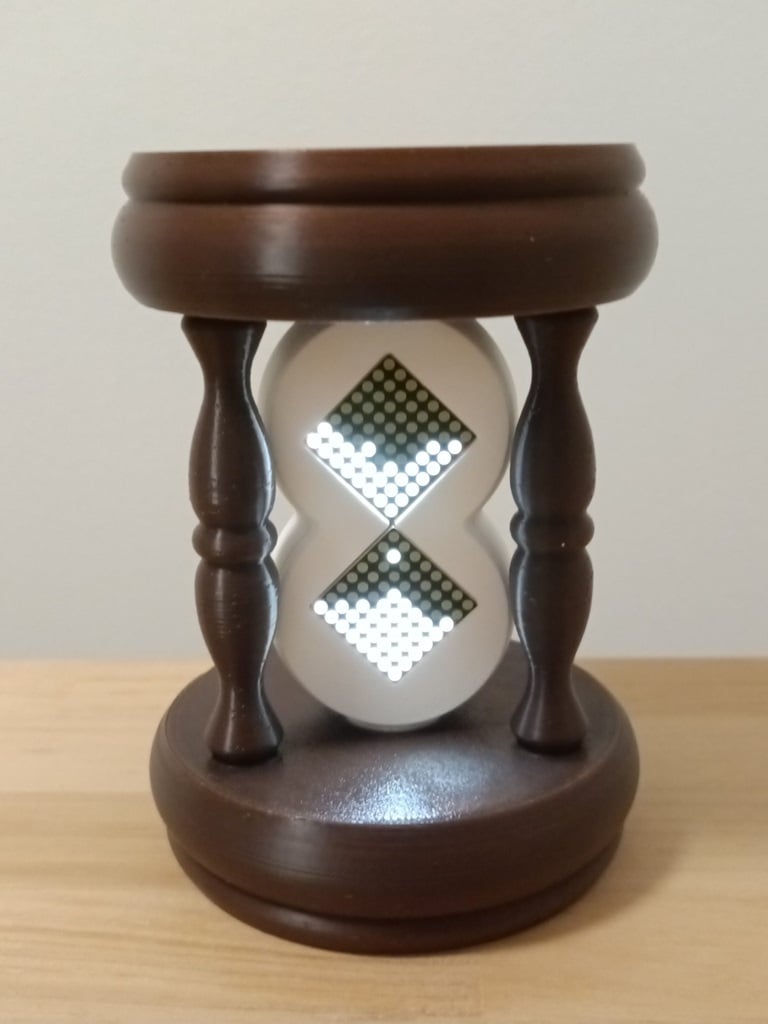 LED Matrix Hourglass