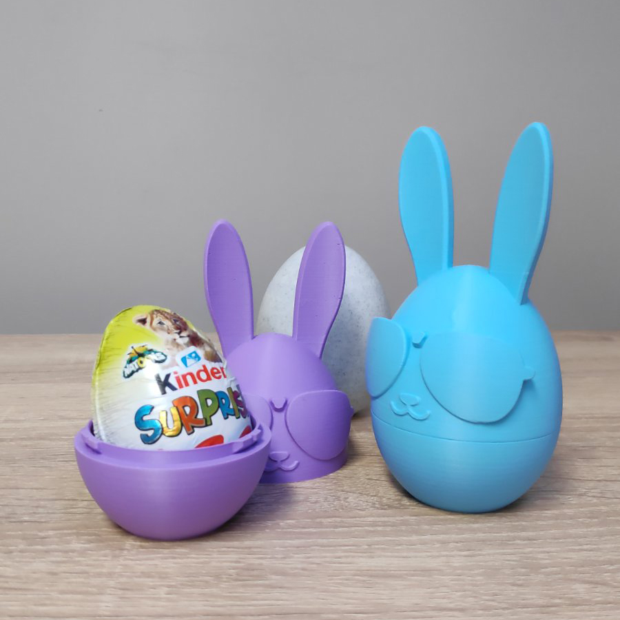 Easter Bunny Terminator BT-101 - two parts