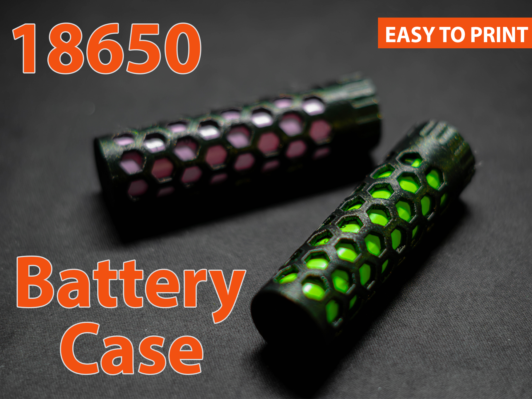 18650 Battery Case | Pocket-Ready!