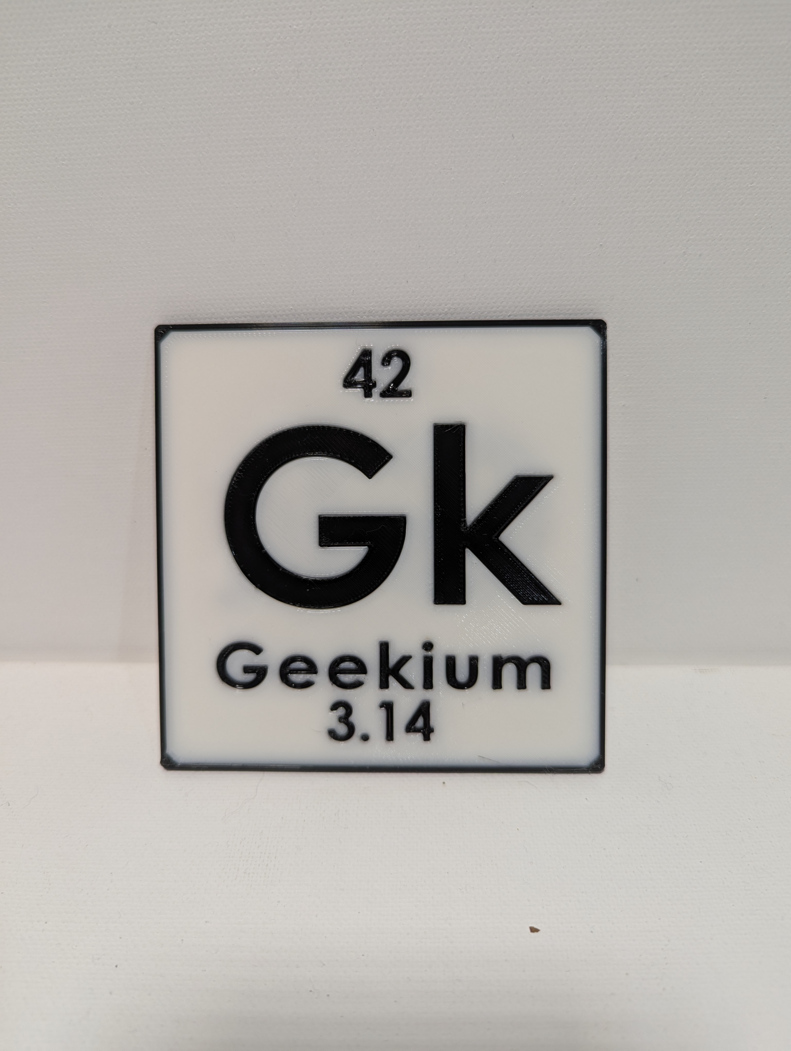 Funny Periodic Table Coaster - Geekium (Multibody/Multicolor/AMS)