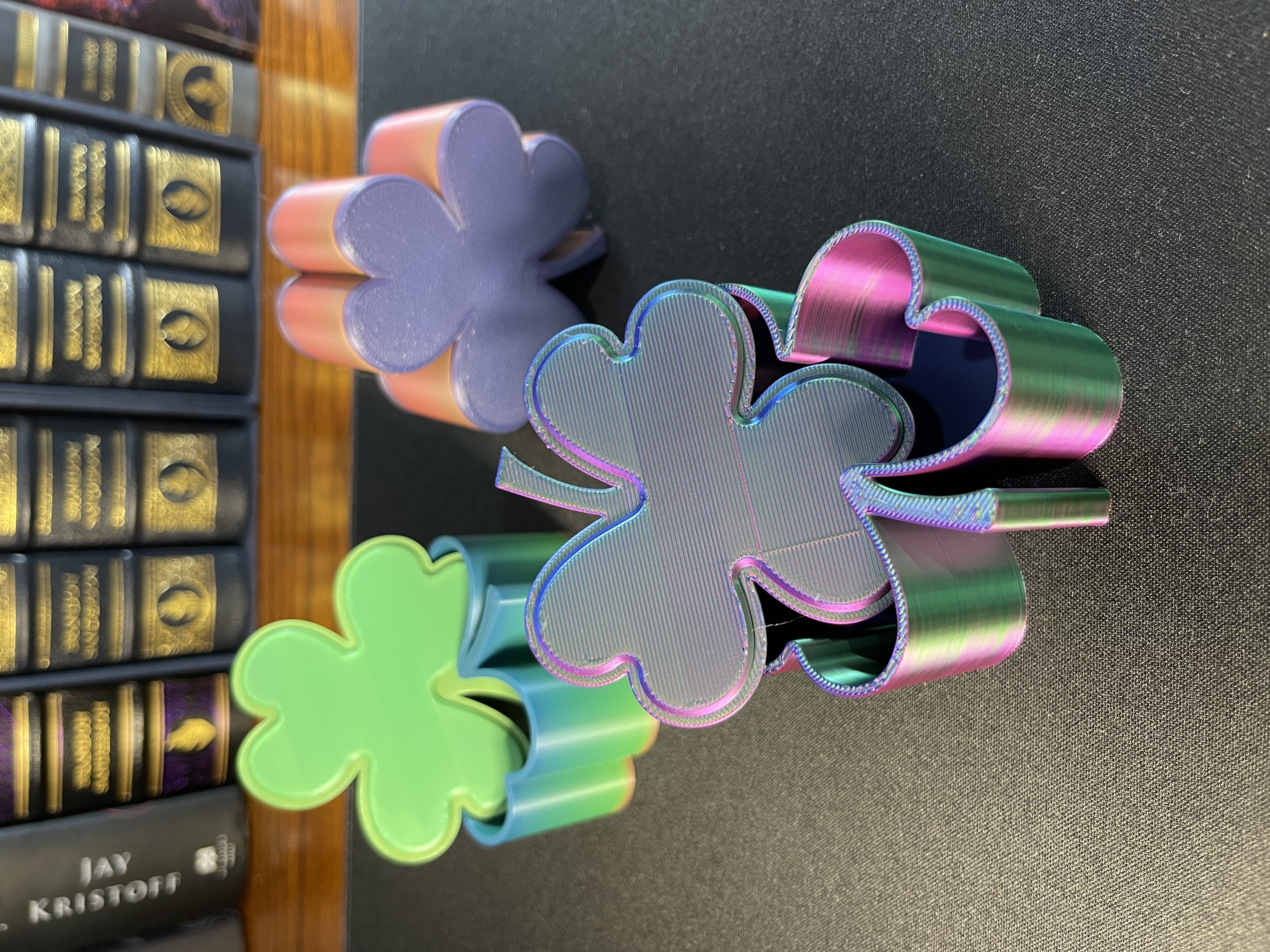 Shamrock Storage Box – Lucky Clover Trinket Box