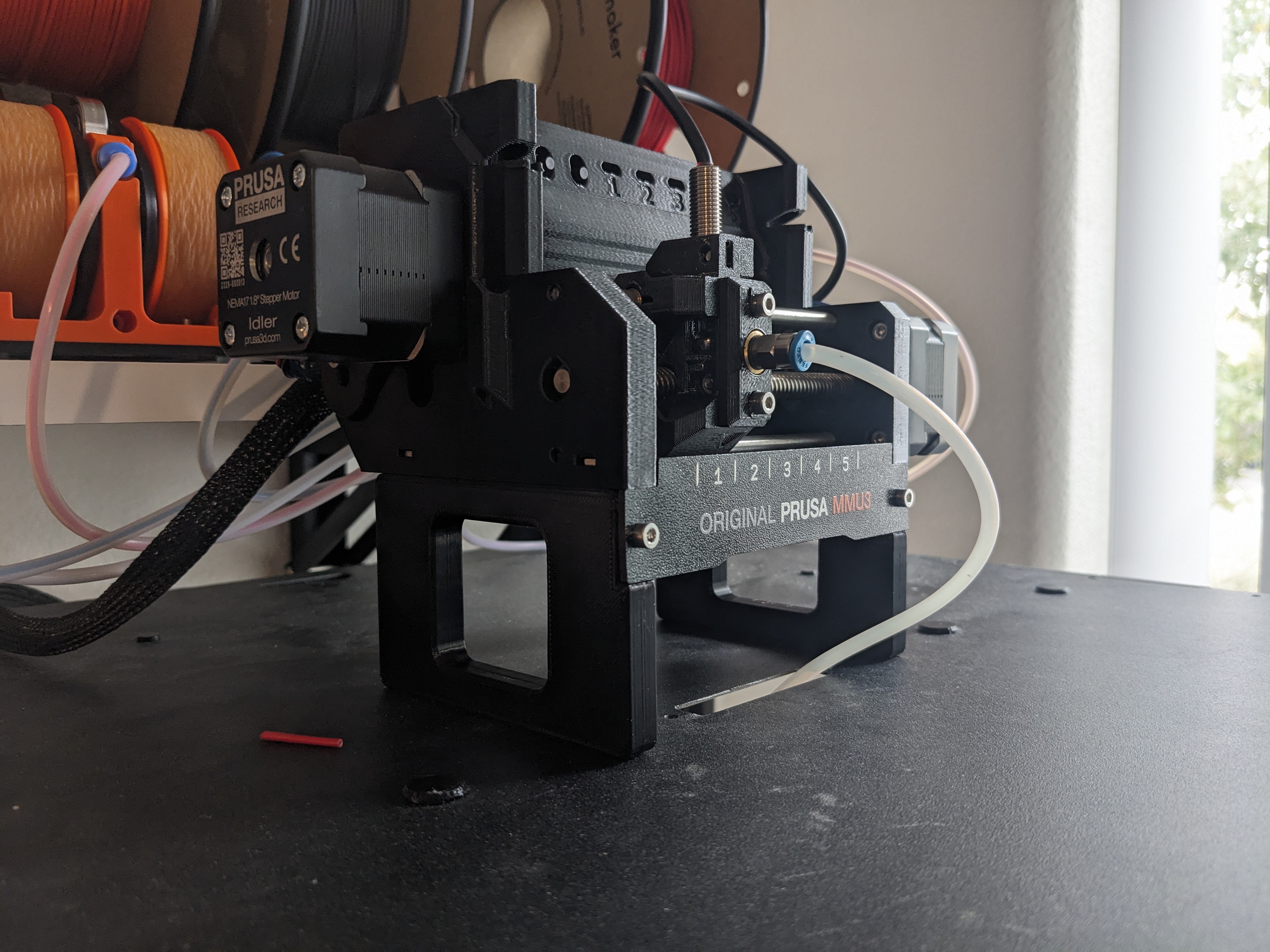 MMU3 Magnetic Top Mount Prusa Enclosure