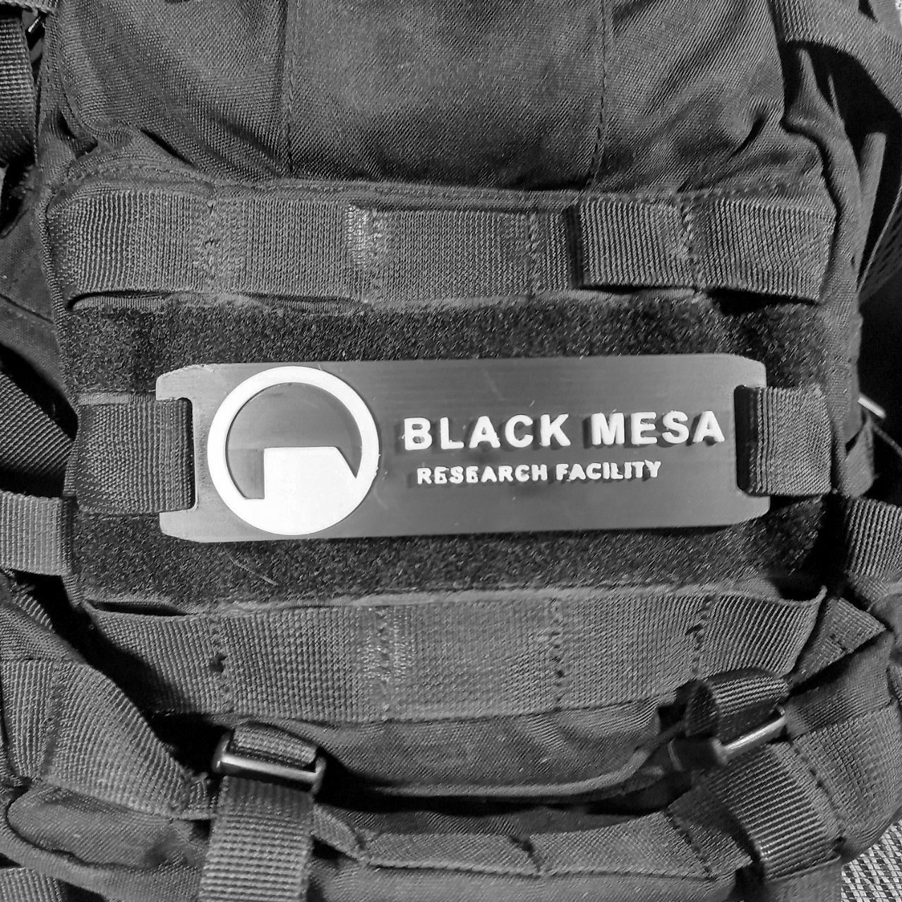 Black mesa molle patch wide