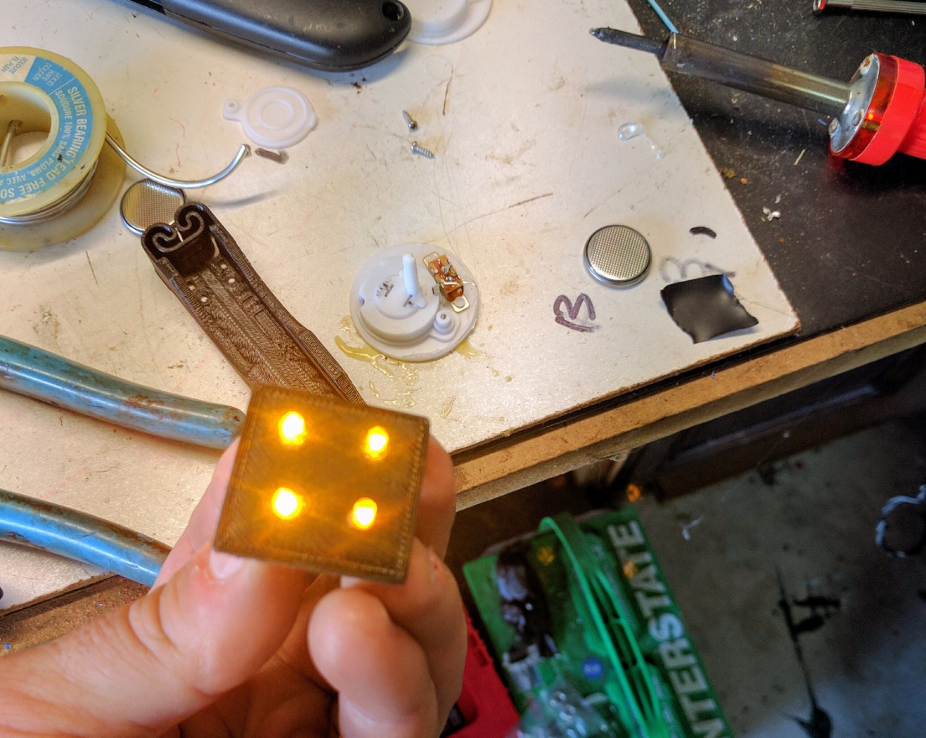 Miniatura 5 do modelo 3D Minecraft Torch Flickering