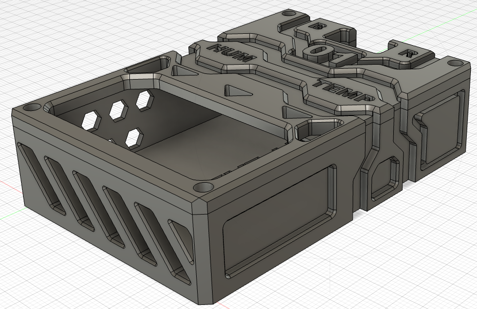 Miniatura 7 do modelo 3D Sci-Fi ESP32 Weather Box (Breadboard friendly)
