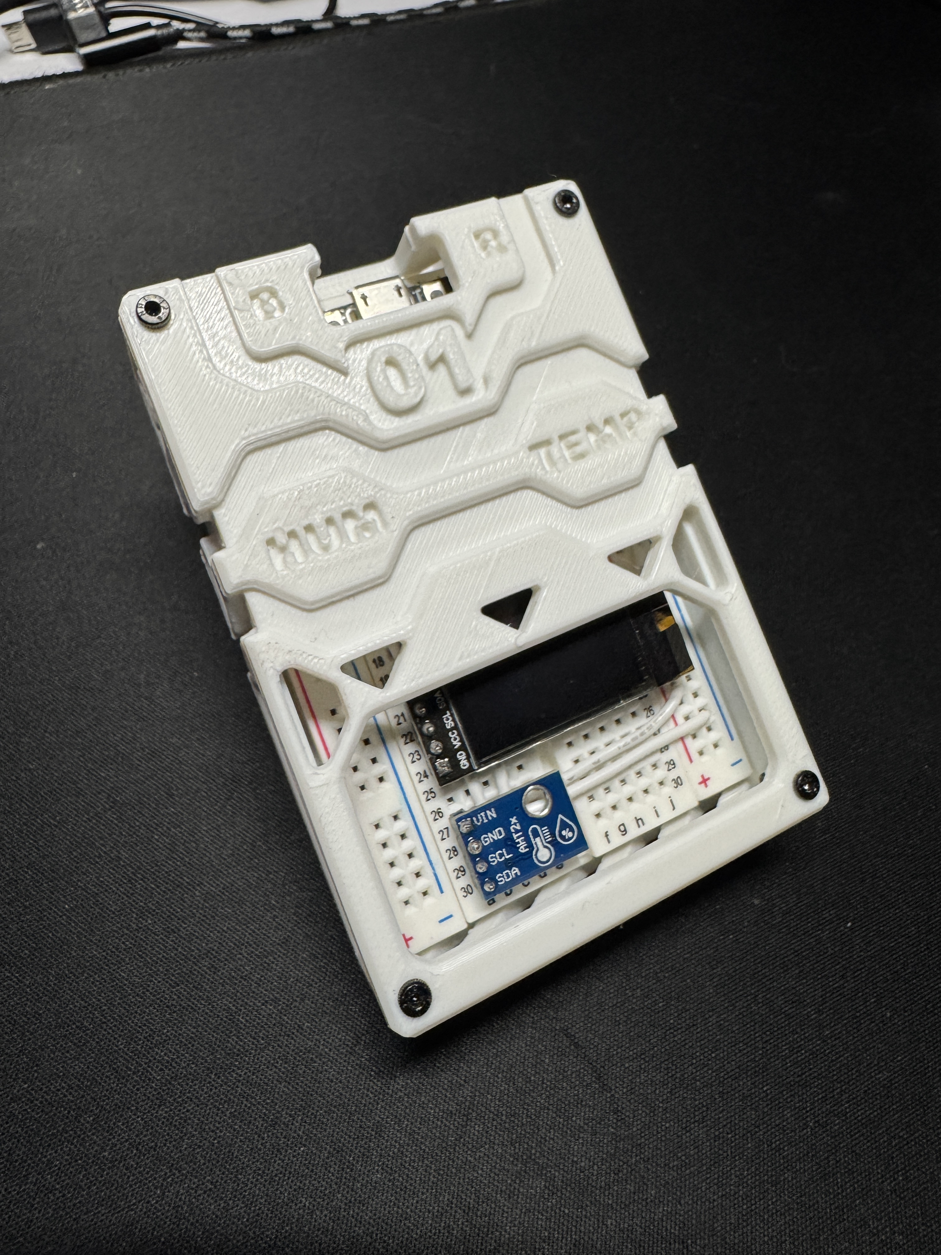 Sci-Fi ESP32 Weather Box (Breadboard friendly)