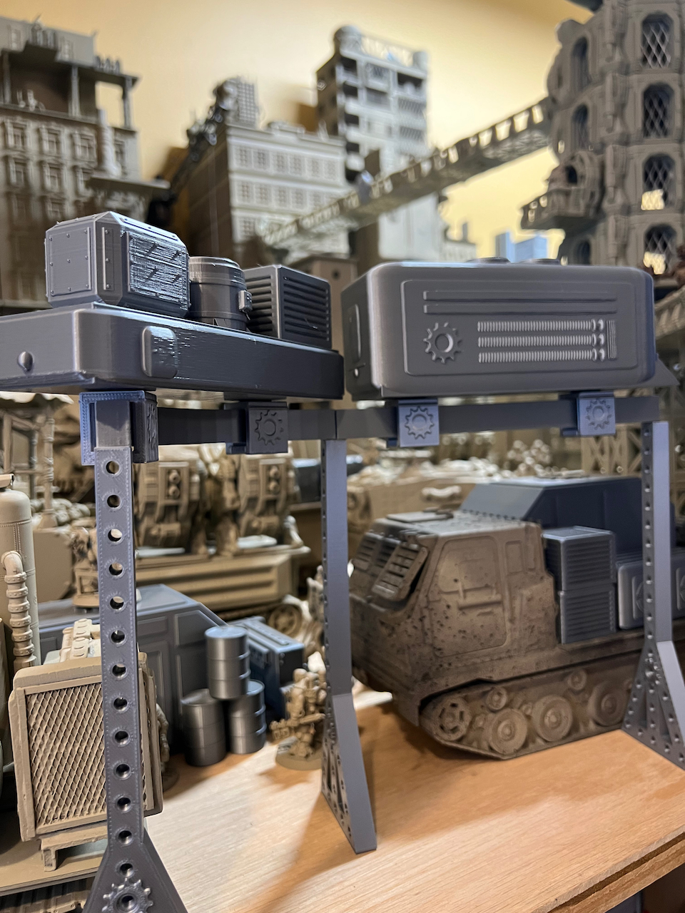 SCI FY Train Elevated Monorail Tracks — miniatura 17