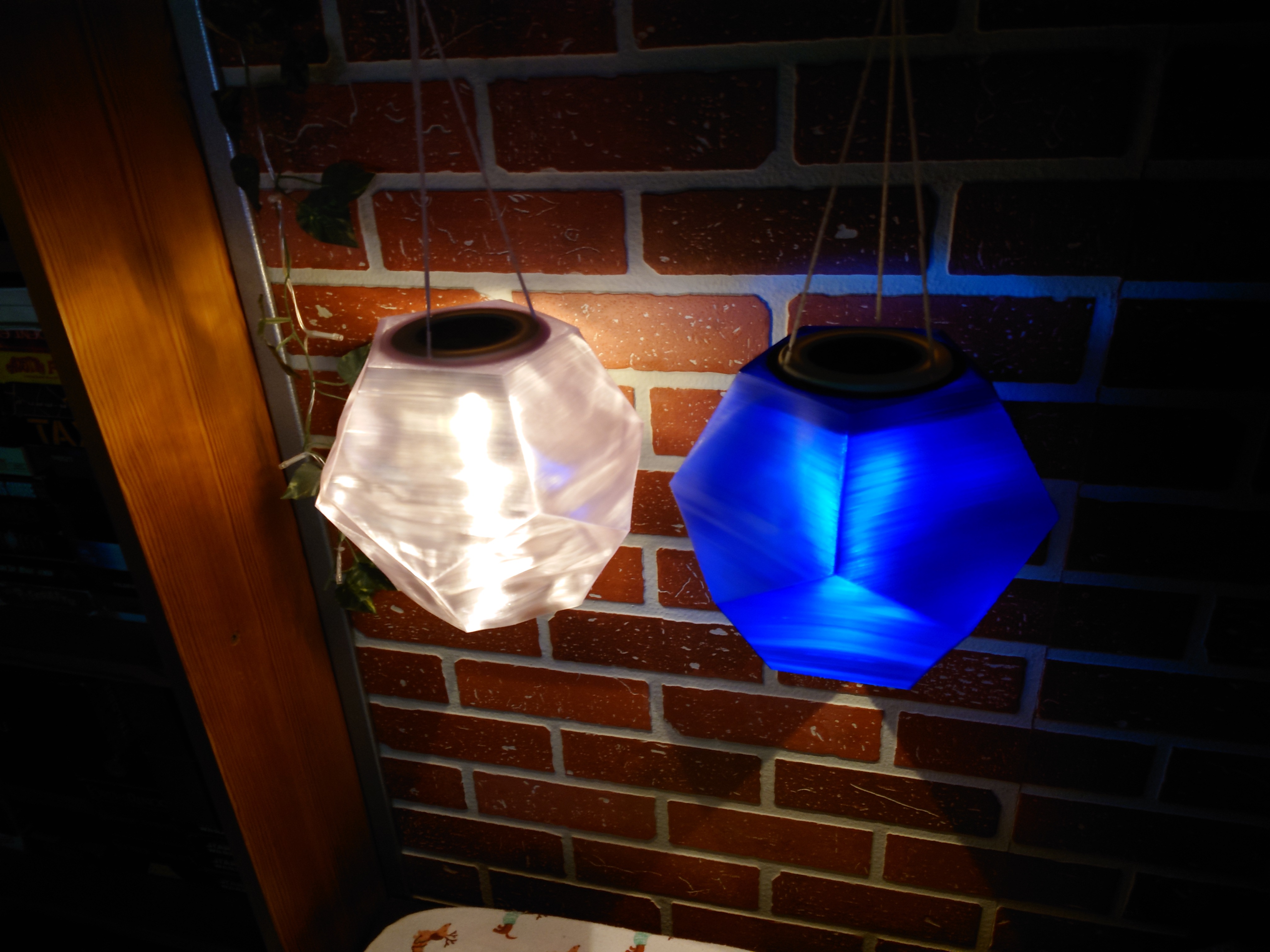 Dodecahedron ikea solar lanterns