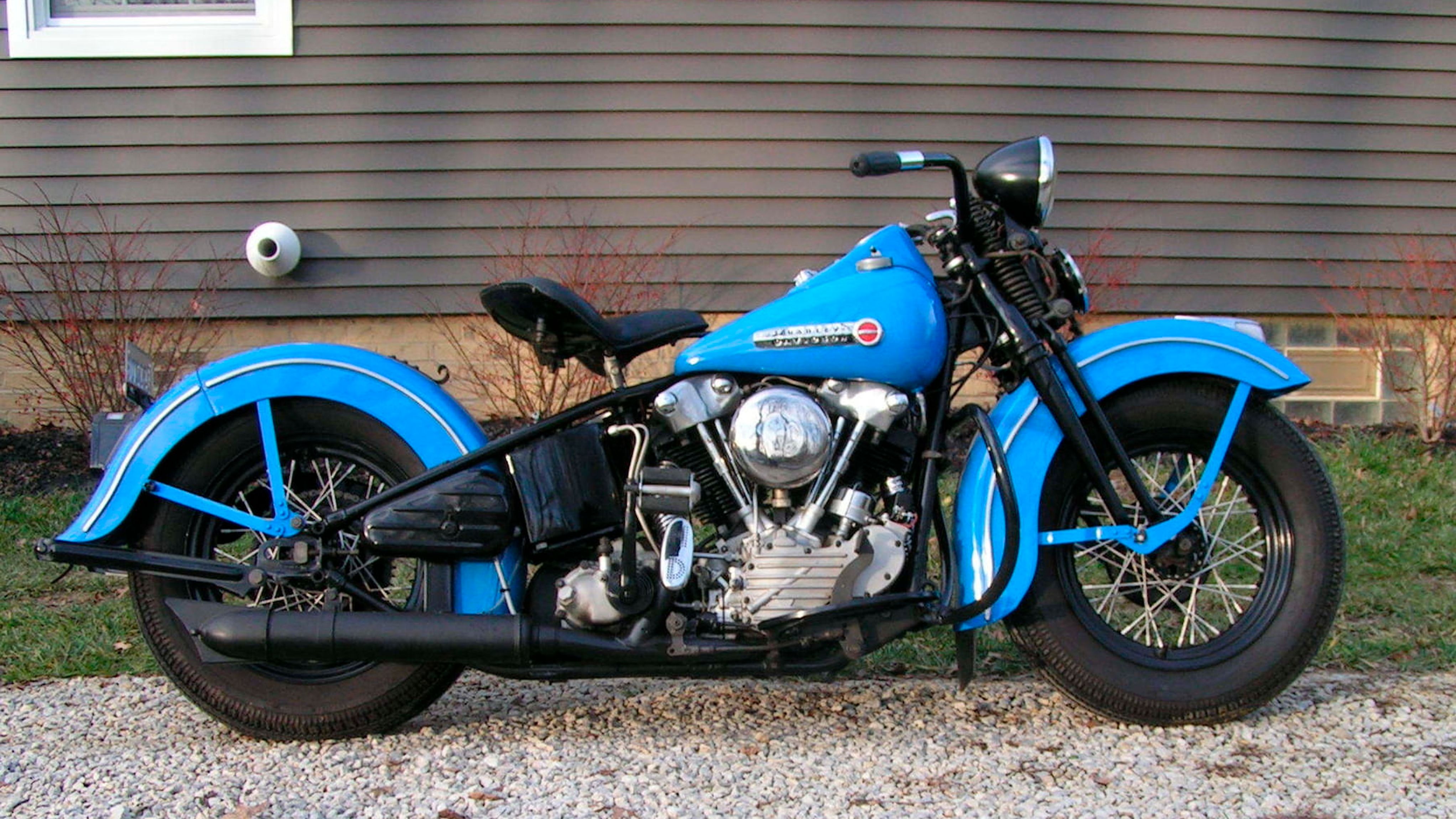 Classic Harley Davidson Knucklehead Engine