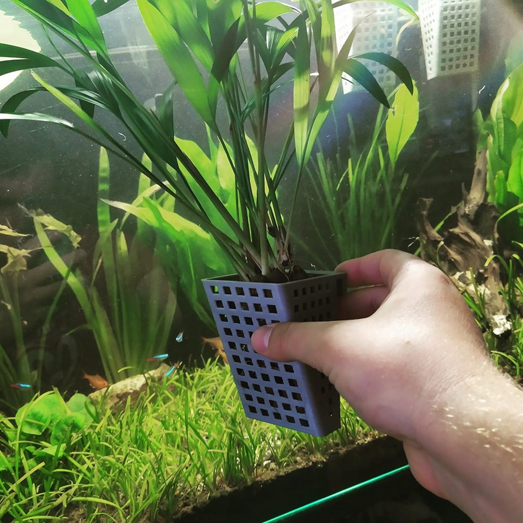 Planter box for aquarium