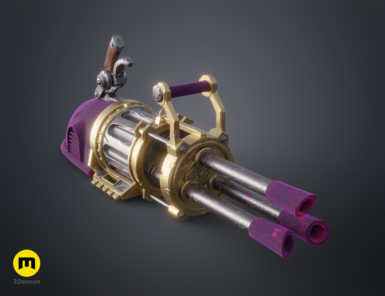 Jinx Pow-Pow Minigun - Arcane