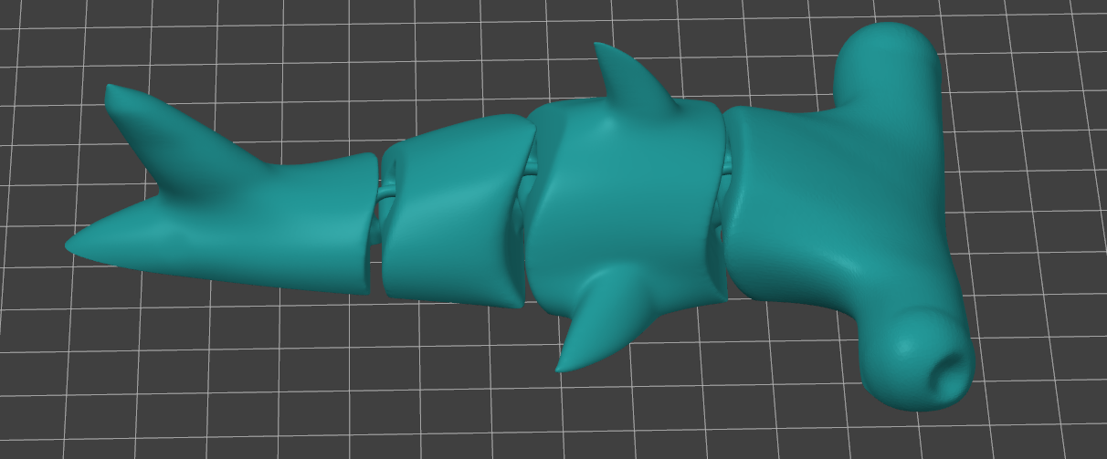 Articulated Hammerhead Shark