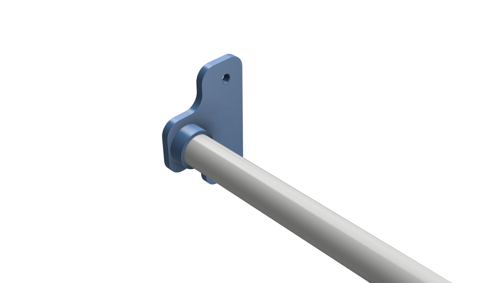 Ikea pax rod wardrobe holder by Vladimír Spurný Download free STL