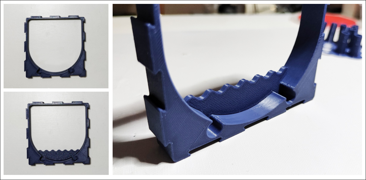 End stop for Bottle Rack 3D model thumbnail