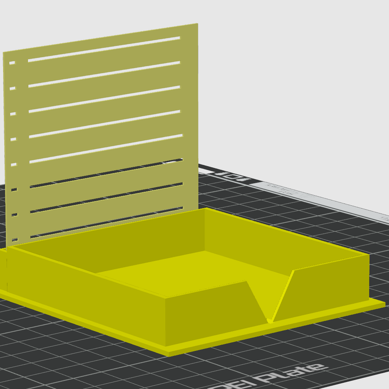 PostIT holder list maker by paoloronco | Download free STL model ...