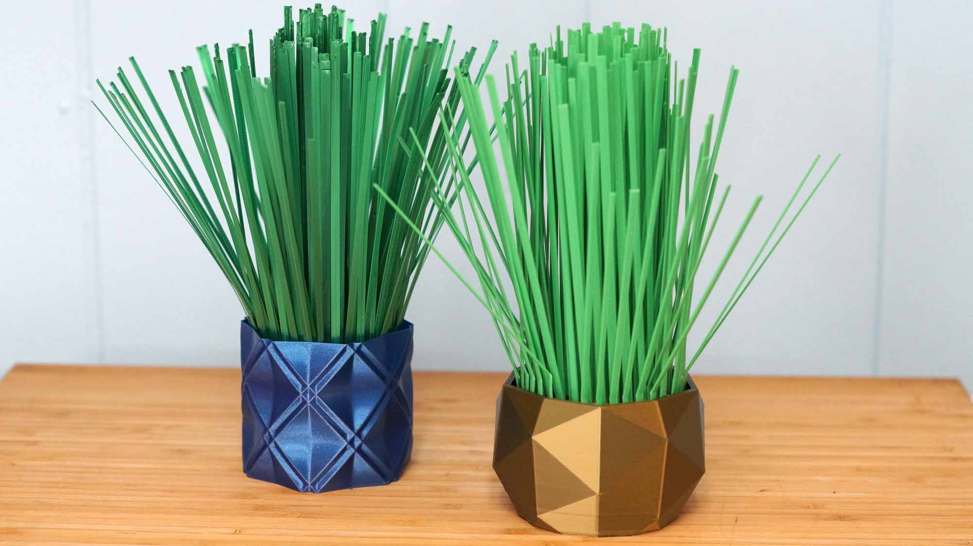 Faux Grass for Small Pots
