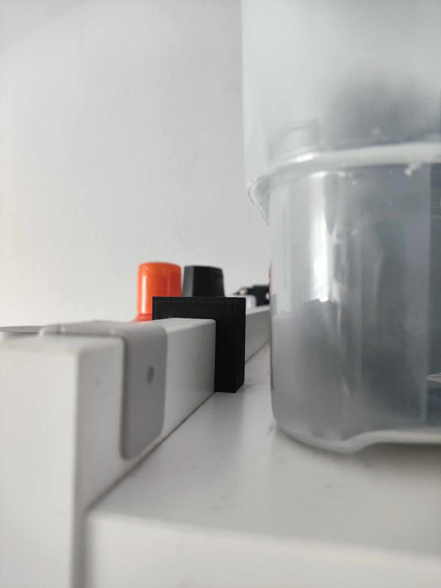 Extendable hanging shelf for Ikea Bruksvara wardrobe — miniatura 2
