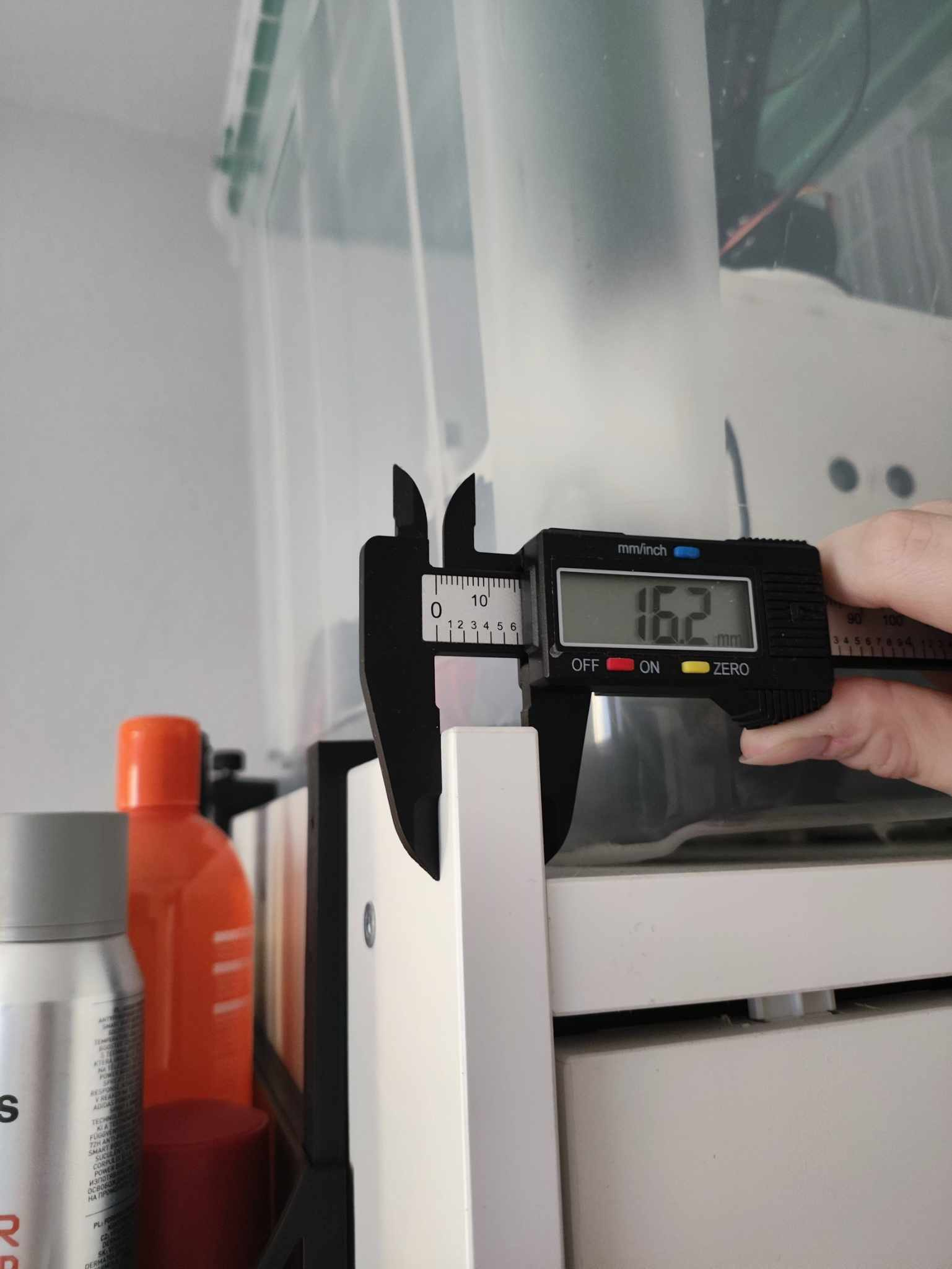 Extendable hanging shelf for Ikea Bruksvara wardrobe — miniatura 3