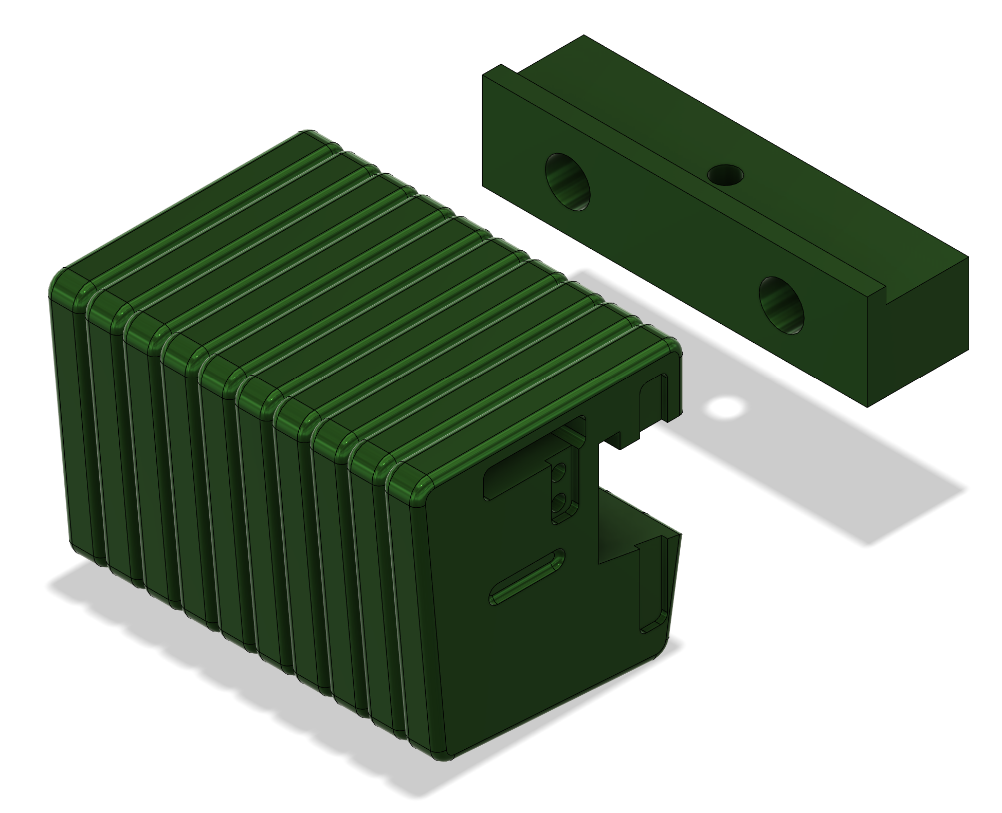 John Deere - Suitcase Weights with Bracket - 1:8 Scale