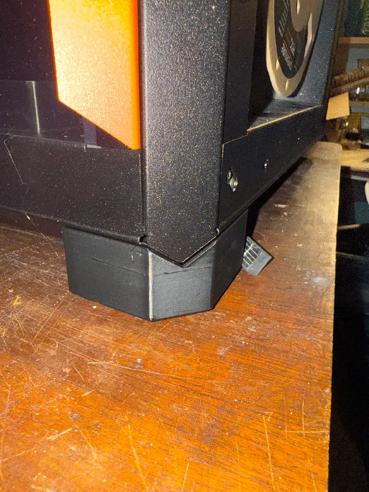 Prusa core One feet v2 - short (anti-vibration bars replacement
