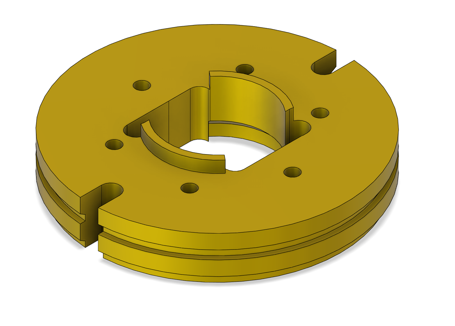 John Deere Rear Wheel Weights - 1:8th Scale