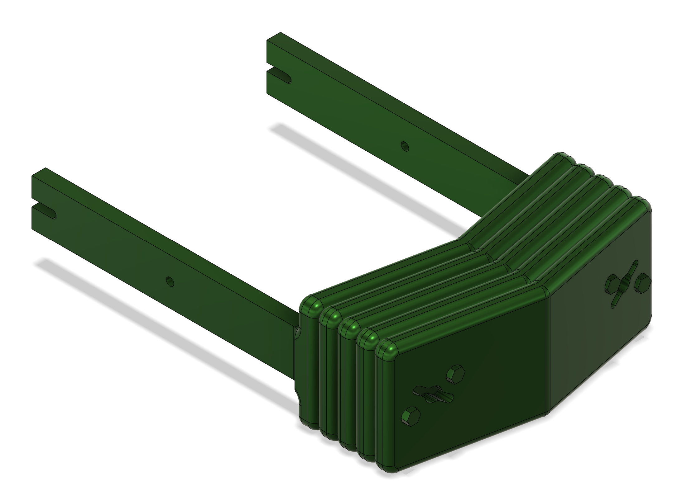 John Deere Front Slab Weights - 1:8th Scale