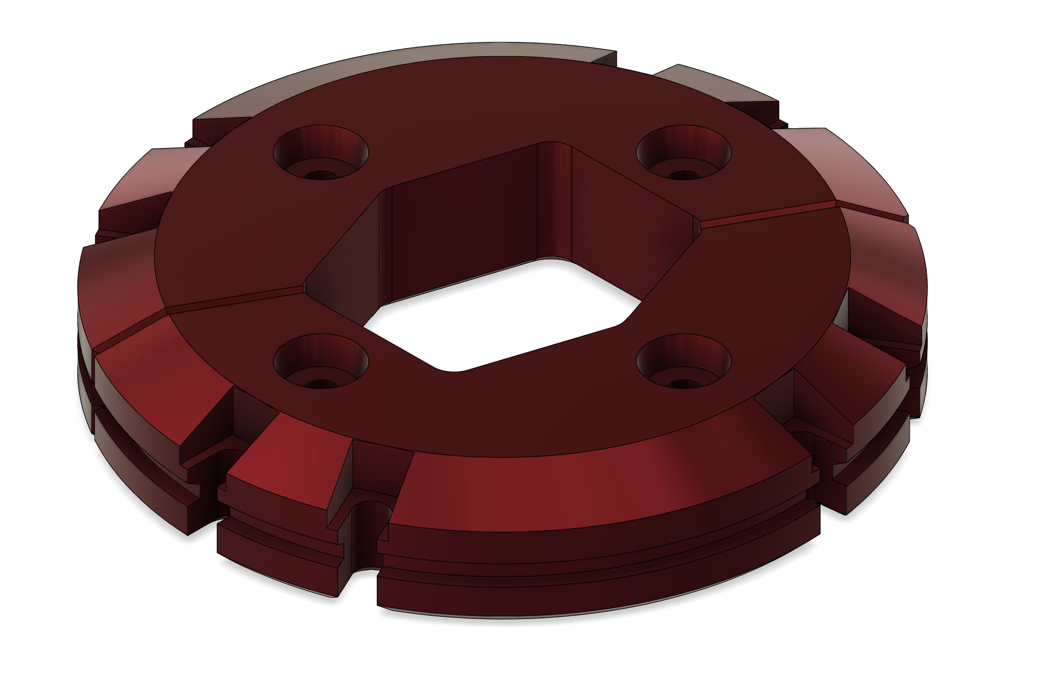 International Harvester IH Rear Wheel Split Weights - 1:8th Scale