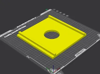 Router Mounting plate  for the 60 inch Flattening Sled
