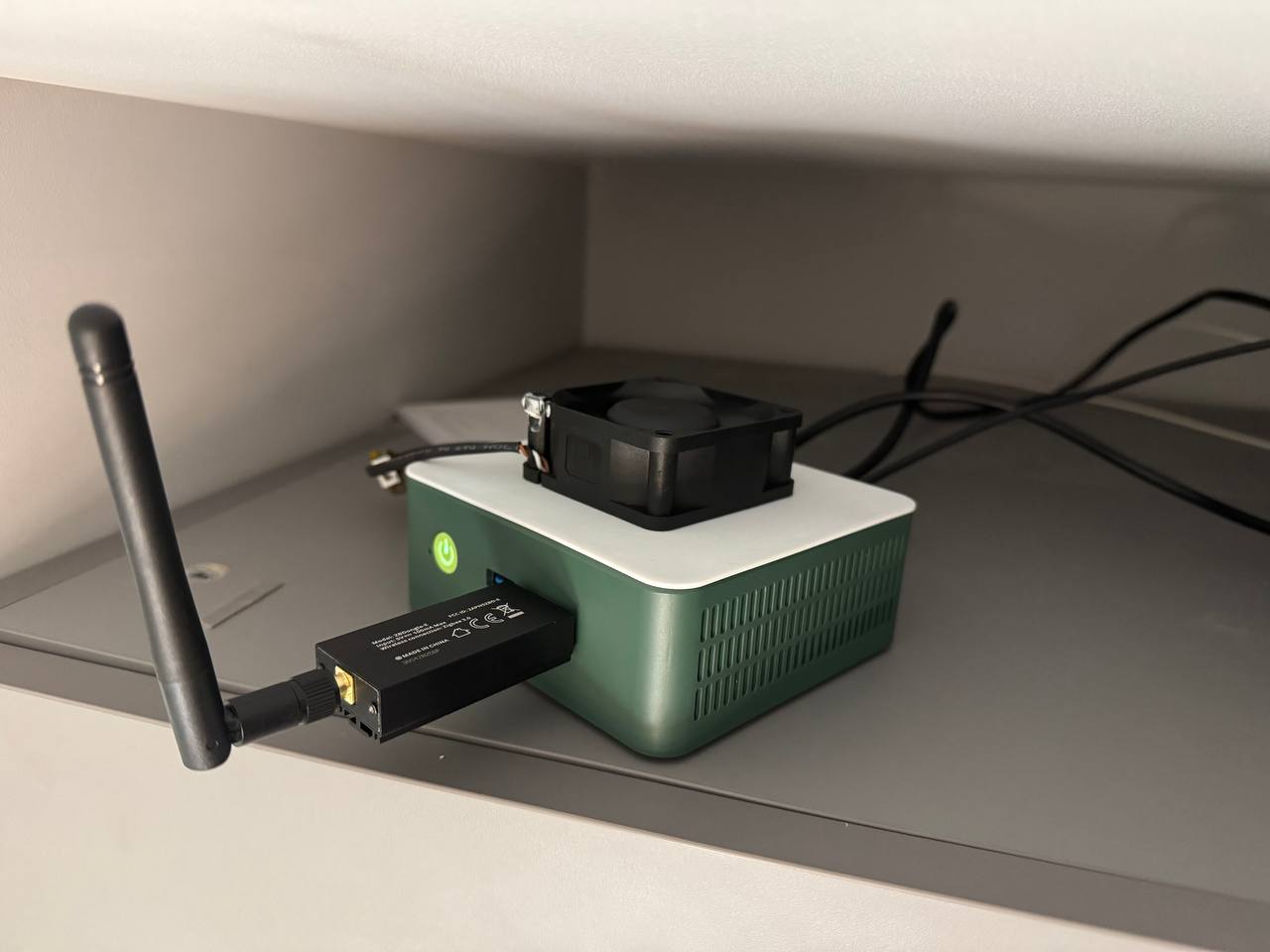 GMKtec G3 lid with fan mount