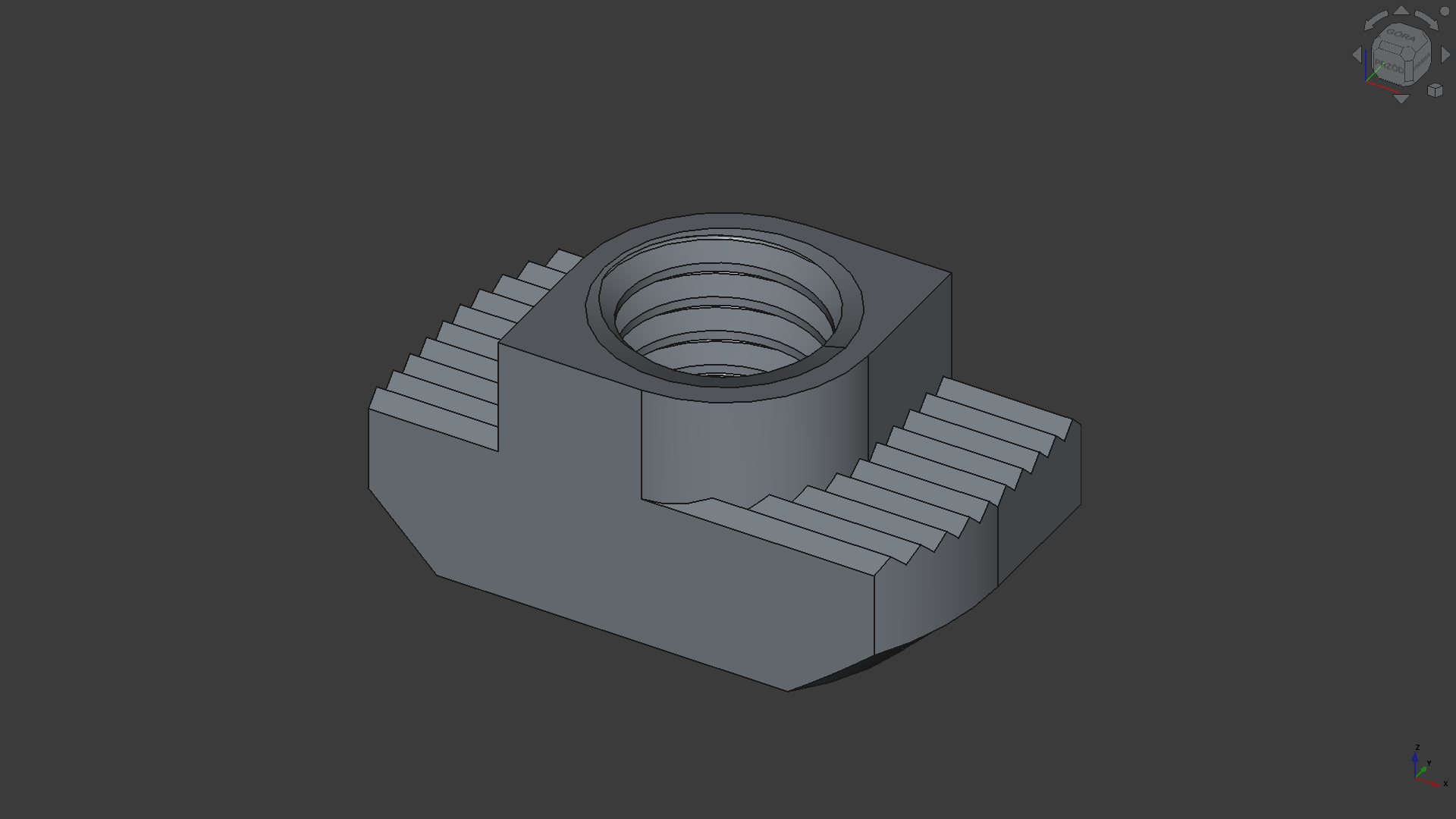 DIN 505 Nuts T-slot M3 - M8