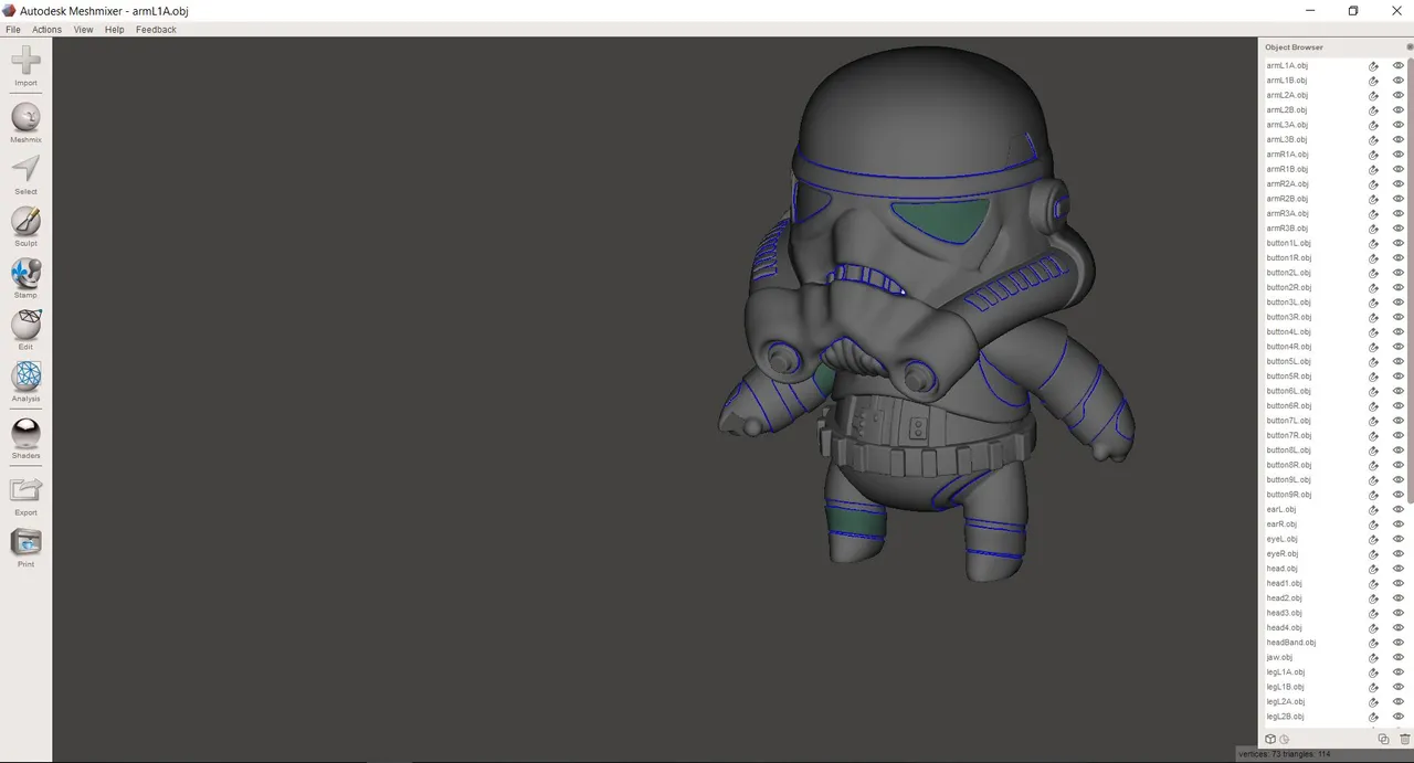 Storm Tooper ( Multicolor ) by HideaKi | Download free STL model ...