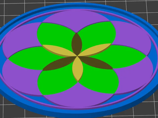 Flower of Life Coaster